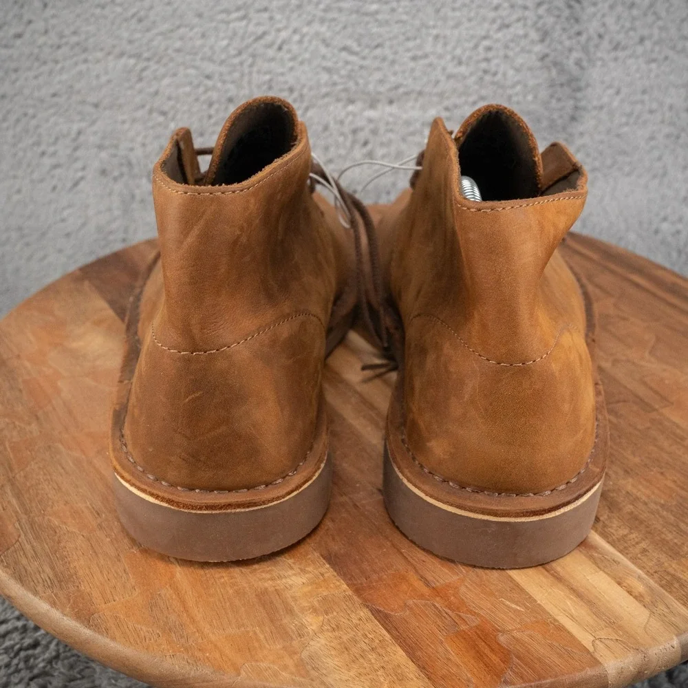 Clarks Men's Bushacre 2 Boot Beeswax Leather Size 9 M - Brown
